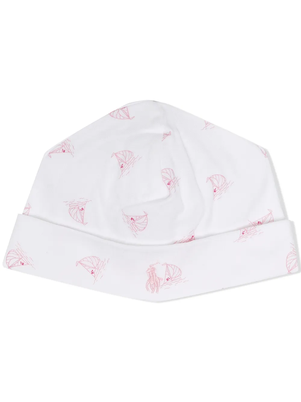 фото Ralph lauren kids шапка с принтом
