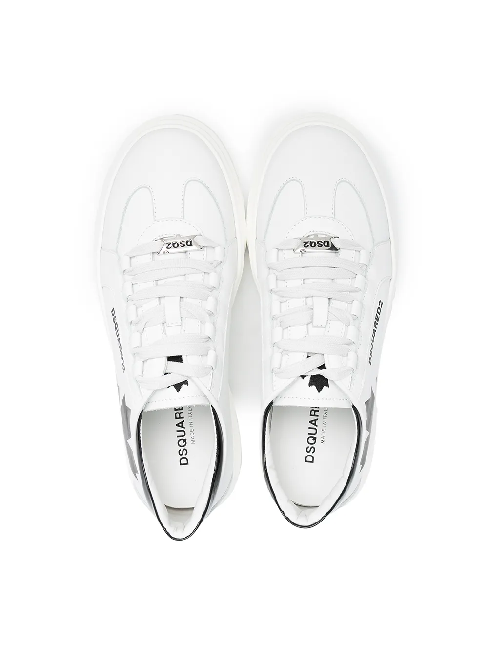 фото Dsquared2 kids кроссовки с логотипом