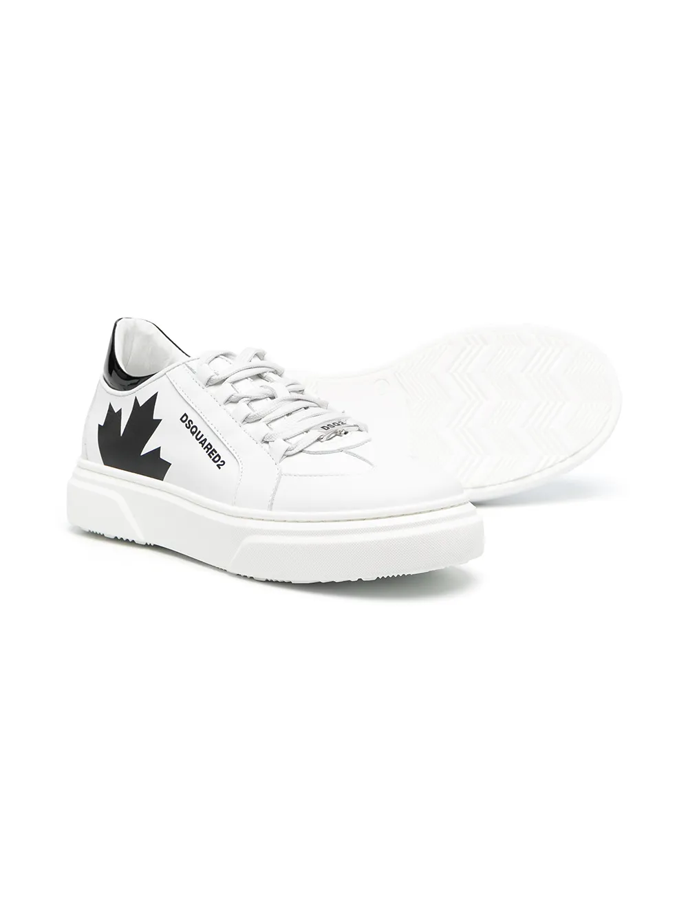 фото Dsquared2 kids кроссовки с логотипом