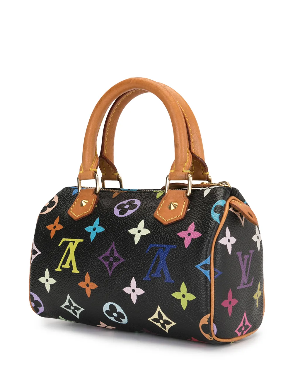 фото Louis vuitton мини-сумка speedy 2009-го года с ручками и ремнем