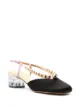Image 2 of Marni slingback panelled pumps