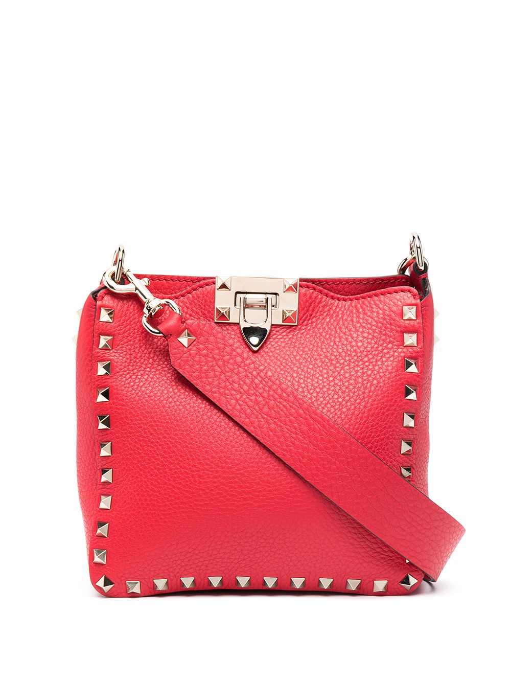 фото Valentino garavani rockstud-embellished shoulder bag