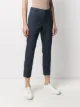 Closed cropped chino trousers
