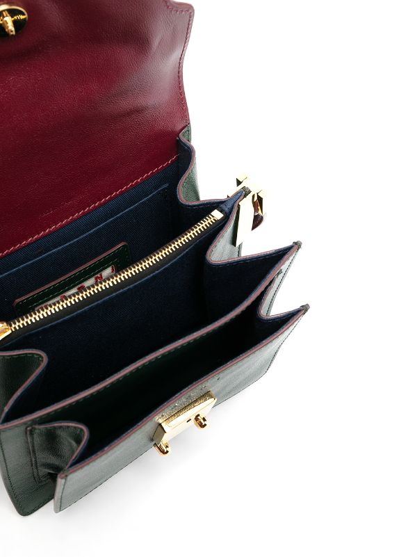 Marni Trunk Leather Shoulder Bag - Farfetch