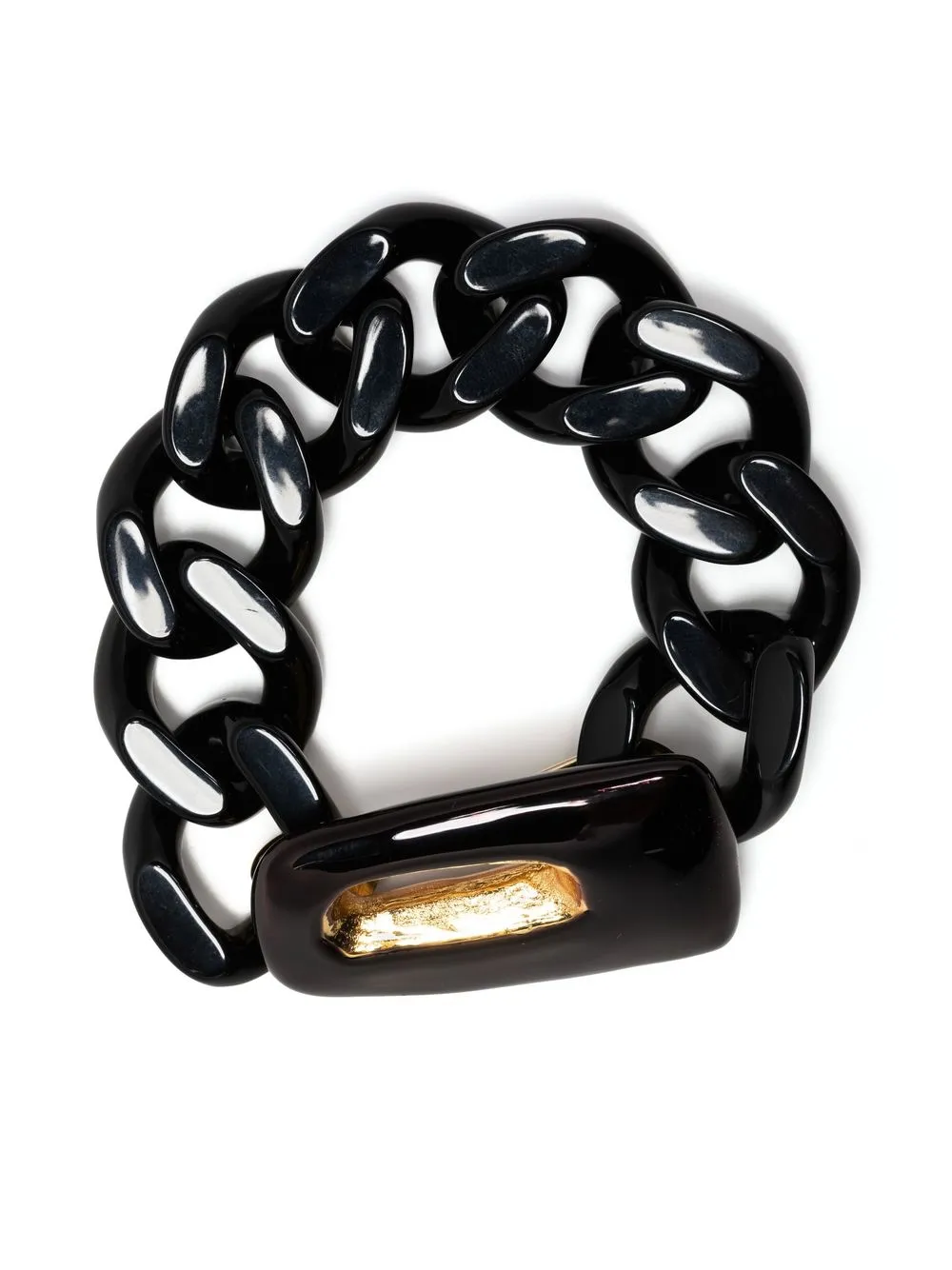 

Marni pulsera de cadena gruesa - Negro