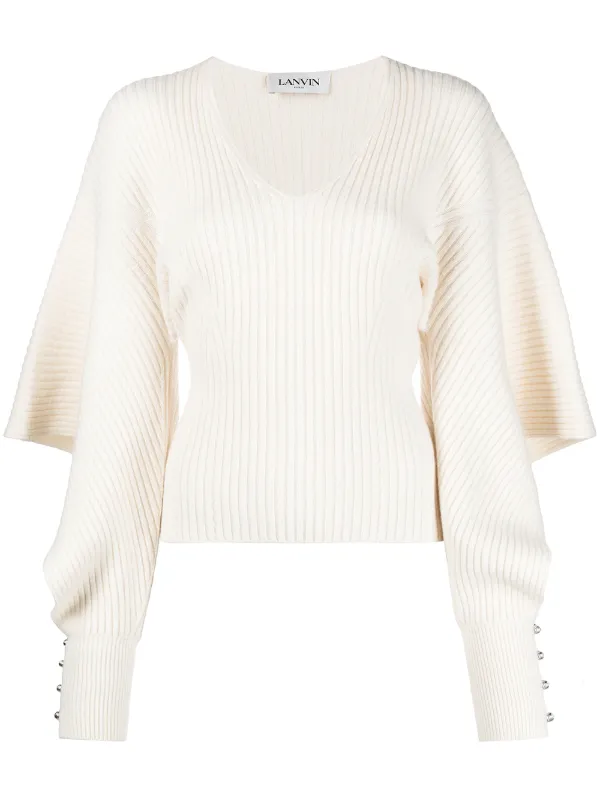 cut out sleeve jumper