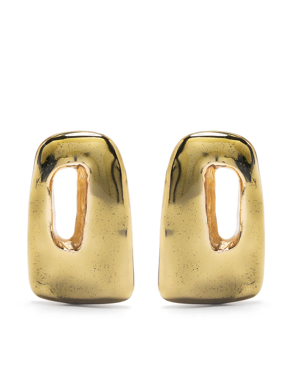 

Marni abstract shape earrings - Gold