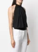 Pinko backless halterneck top