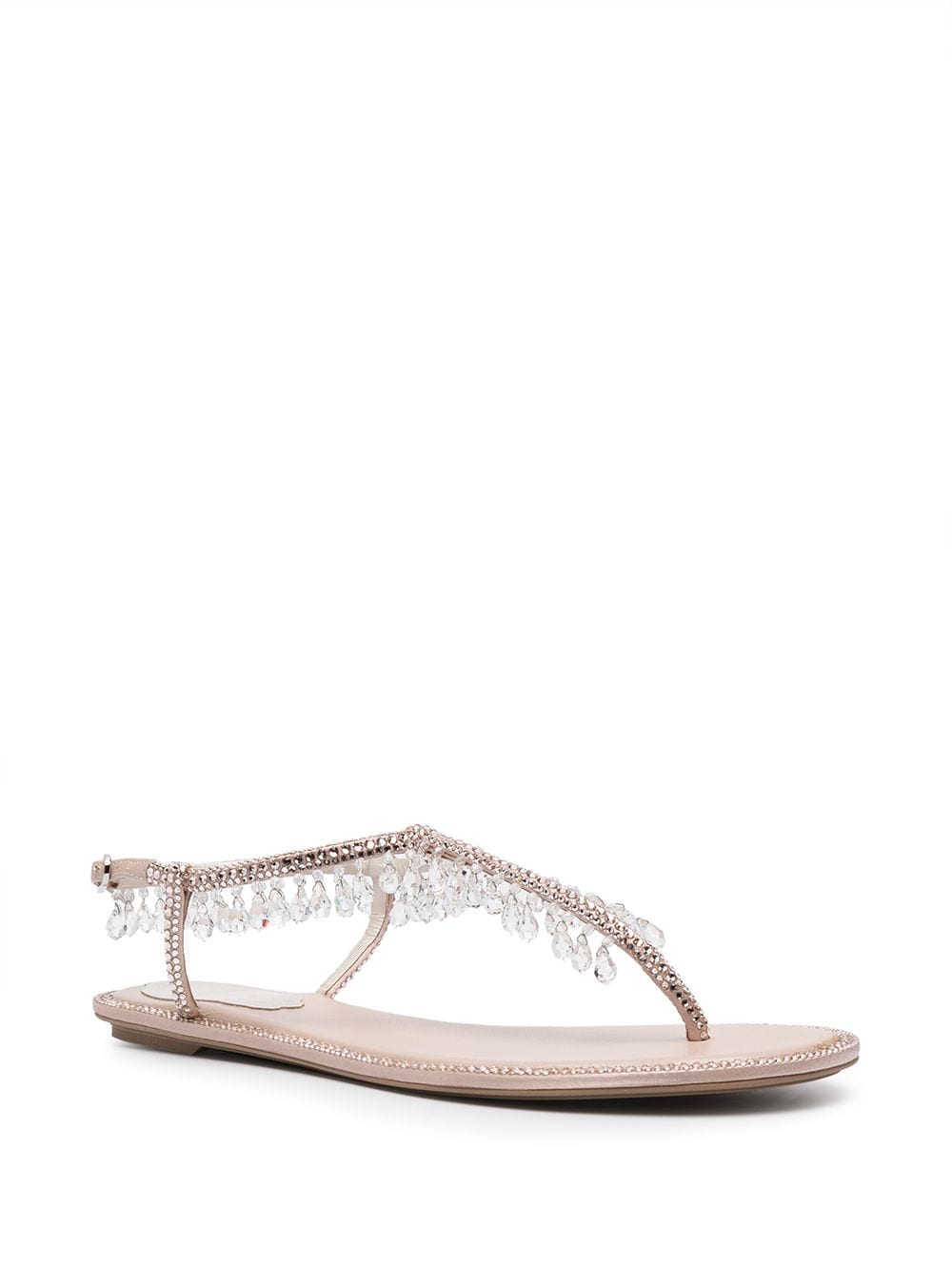 René Caovilla Chandelier Flat Sandals - Farfetch