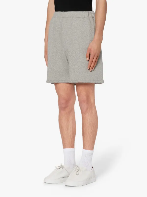 Grey Cotton Sweatshorts