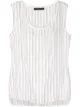 Image 1 of Fabiana Filippi striped tank top