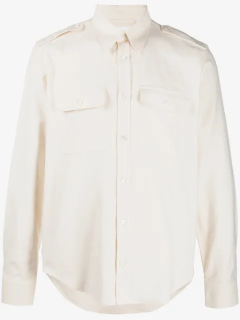 Helmut Lang Hemd mit Riemen