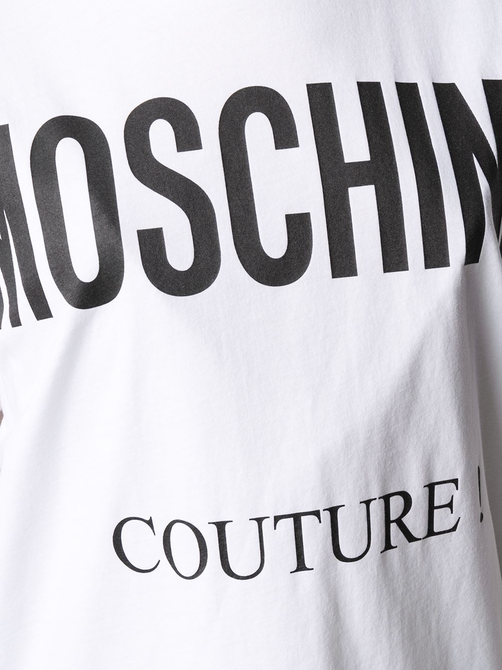 фото Moschino футболка с логотипом