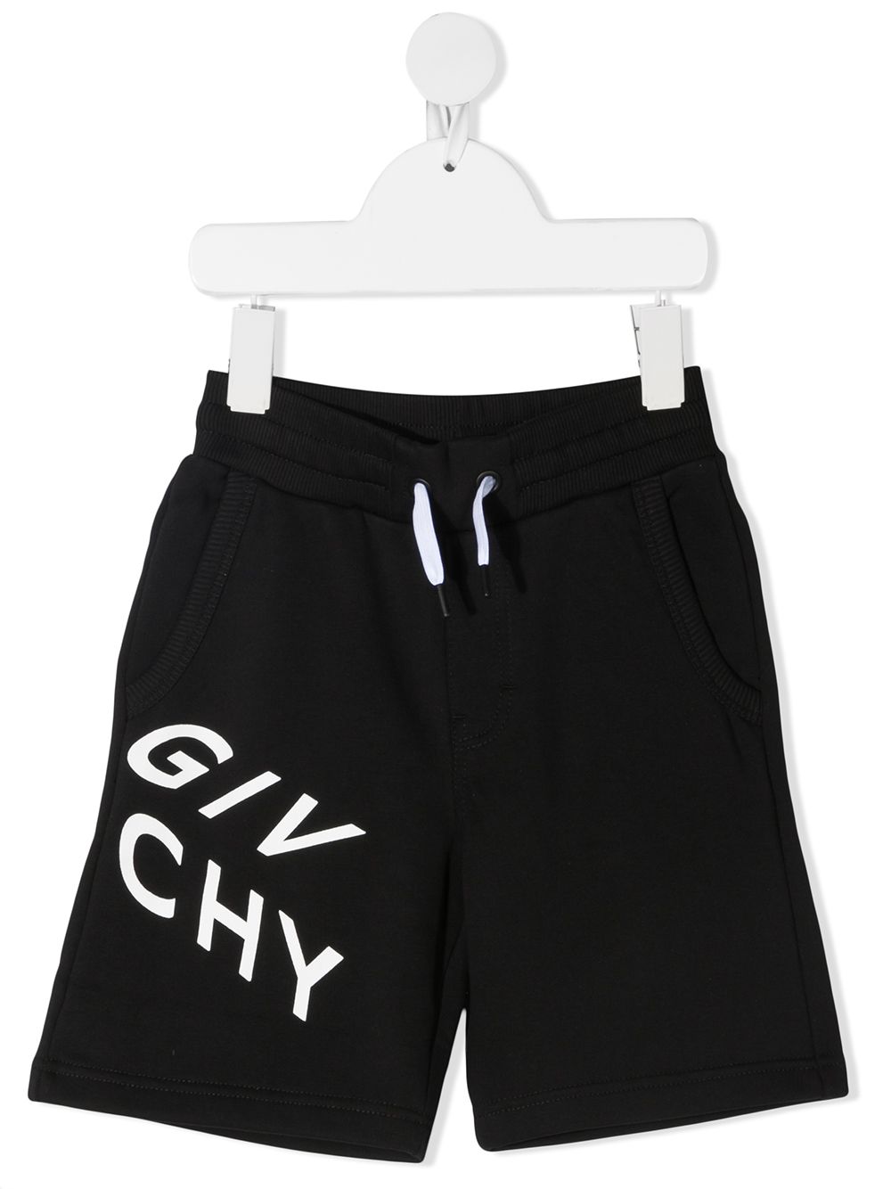 фото Givenchy kids шорты с кулиской и логотипом