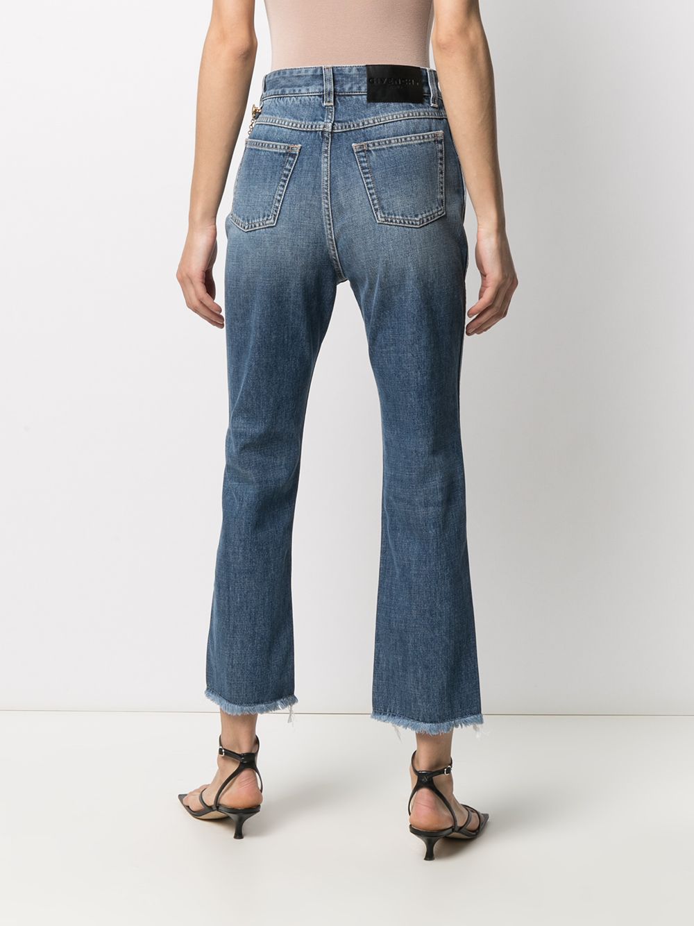 фото Givenchy укороченные джинсы средней посадки