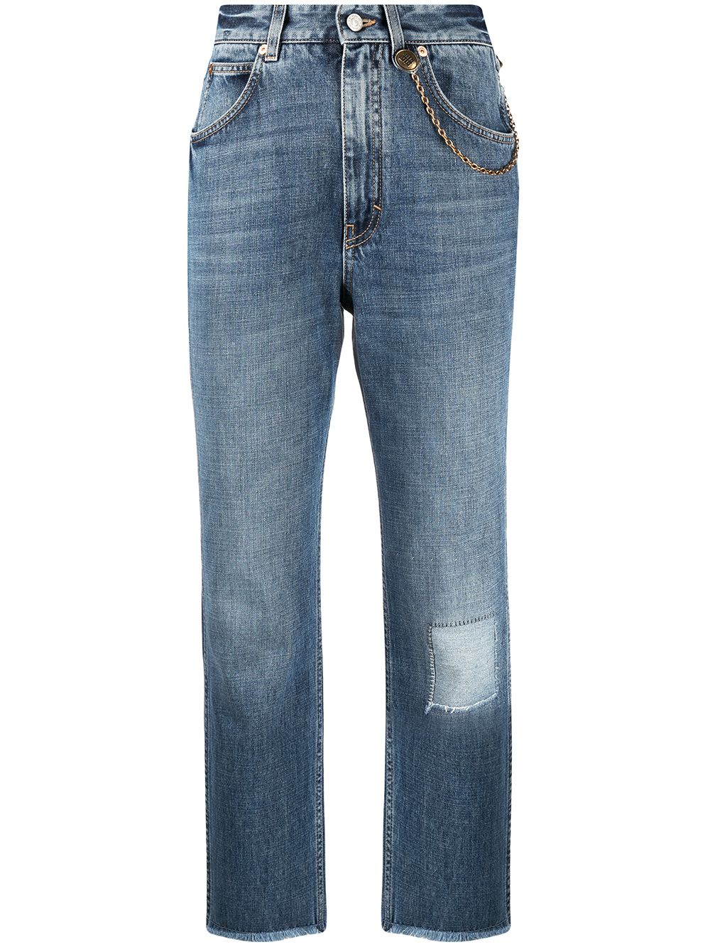 фото Givenchy укороченные джинсы средней посадки