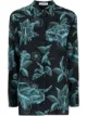Image 1 of Givenchy leaf-print shirt