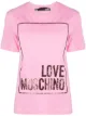 Image 1 of Love Moschino glitter-logo T-shirt