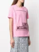 Love Moschino glitter-logo T-shirt
