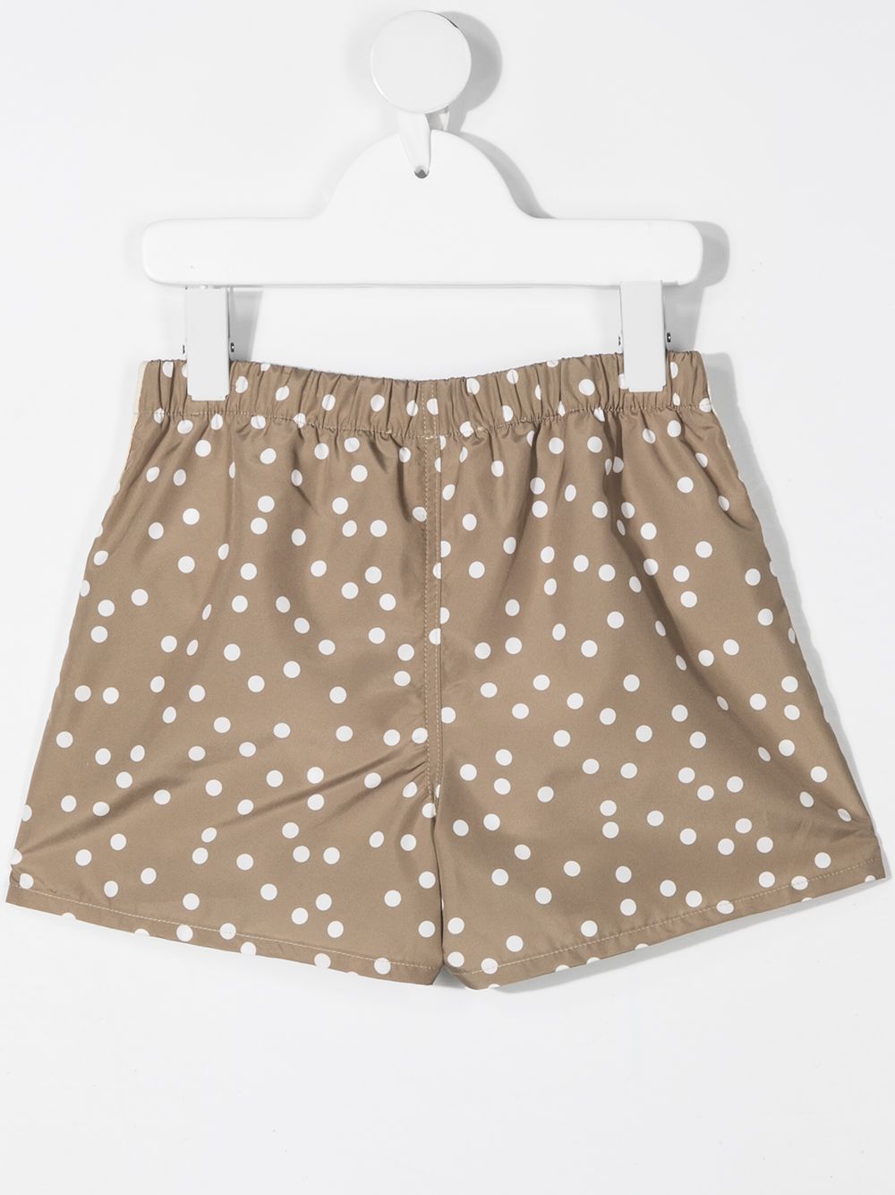 фото Douuod kids polka-dot elasticated-waist shorts