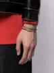 Image 2 of Off-White paperclip open cuff bracelet