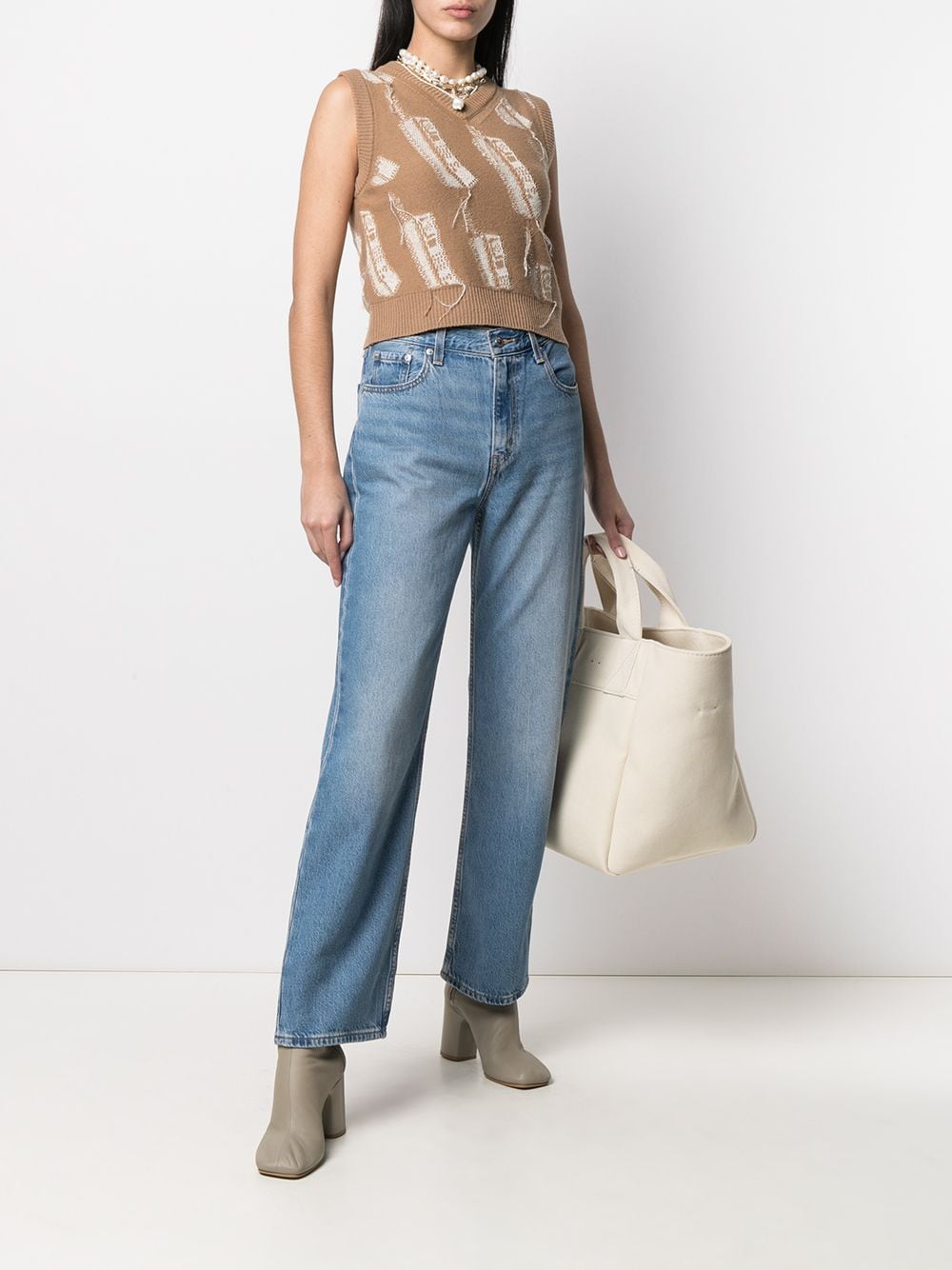 Levi's mid-rise Wide Leg Jeans - Farfetch