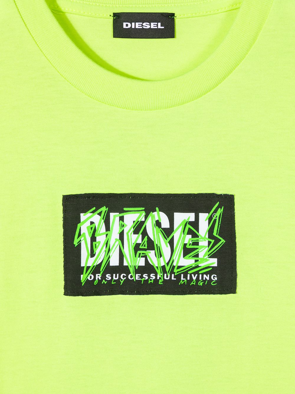 фото Diesel kids футболка с логотипом