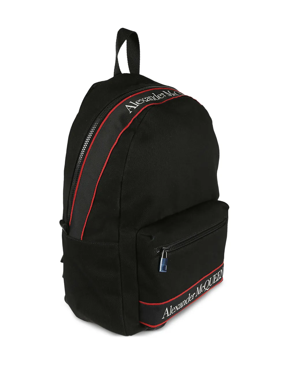 Alexander Mcqueen Metropolitan Selvedge Backpack - Black 