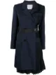 Image 1 of Sacai double-breasted pleated coat