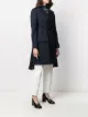 Sacai double-breasted pleated coat