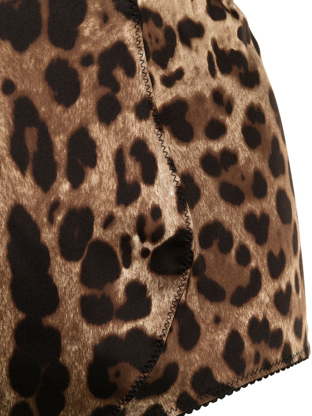 фото Dolce & gabbana трусы-брифы с завышенной талией и леопардовым принтом