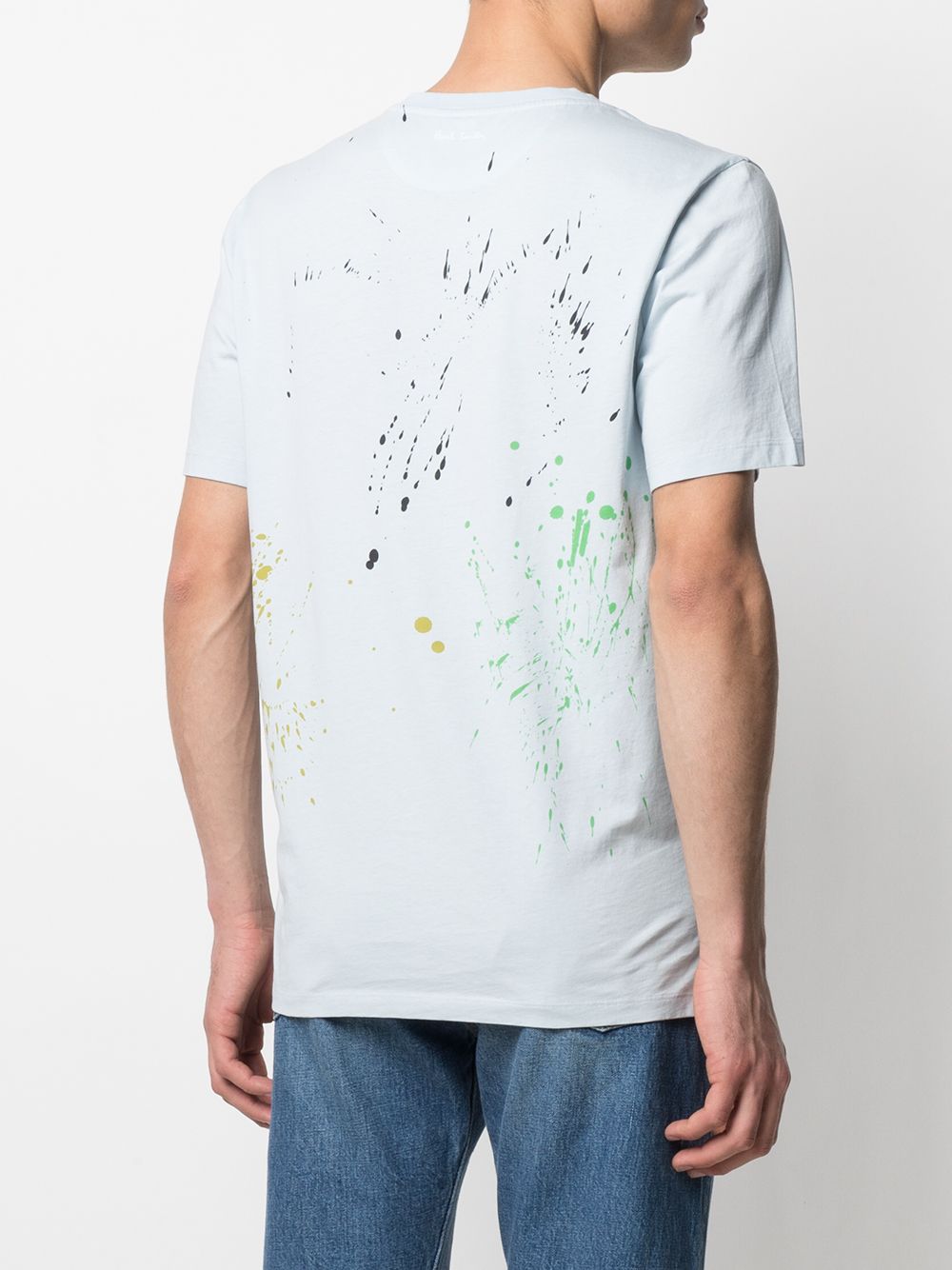 фото Paul smith футболка из органического хлопка с принтом