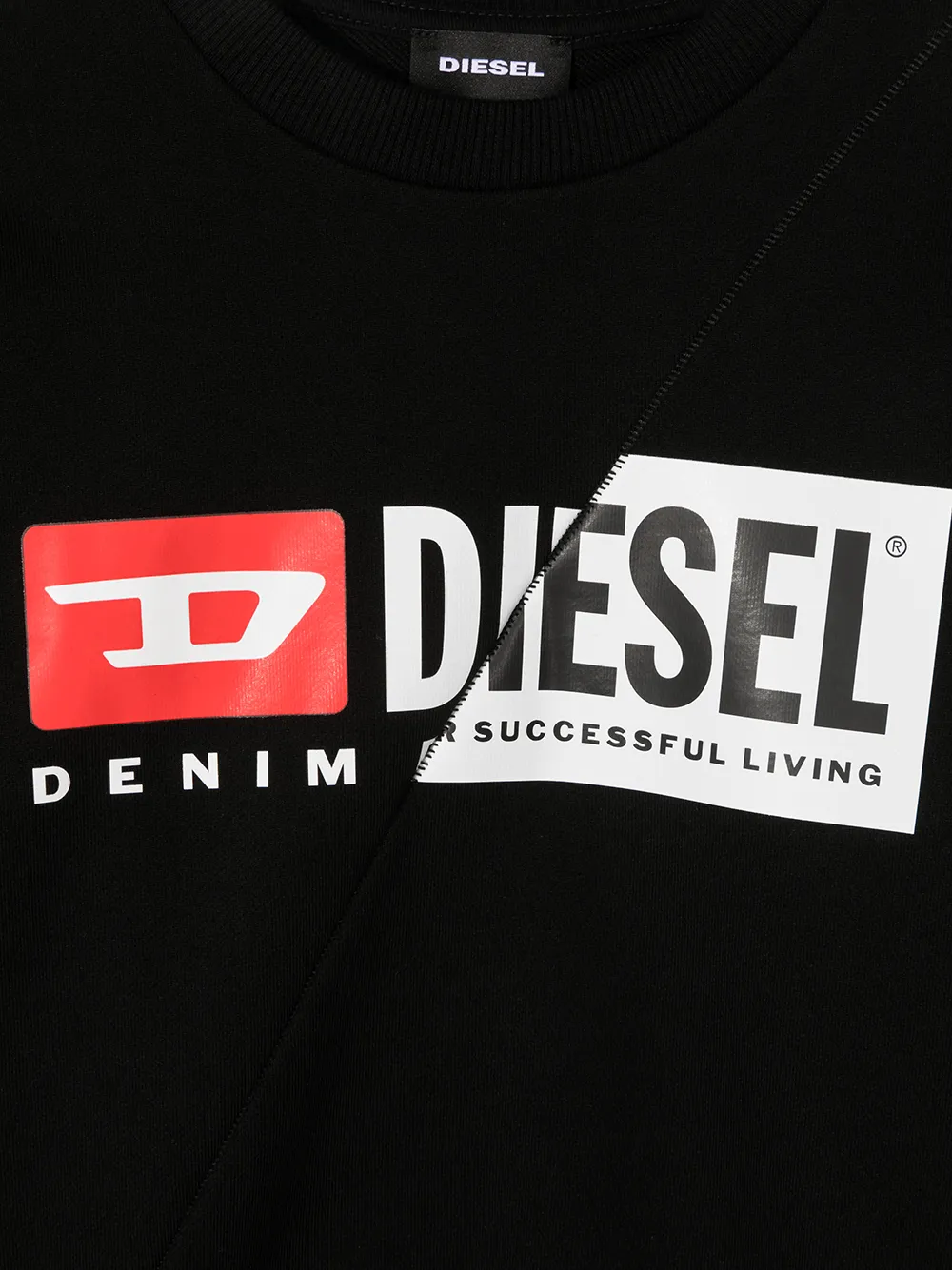 фото Diesel kids свитер с логотипом