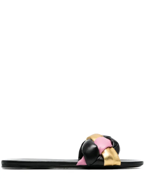 Miu Miu woven flat sandals