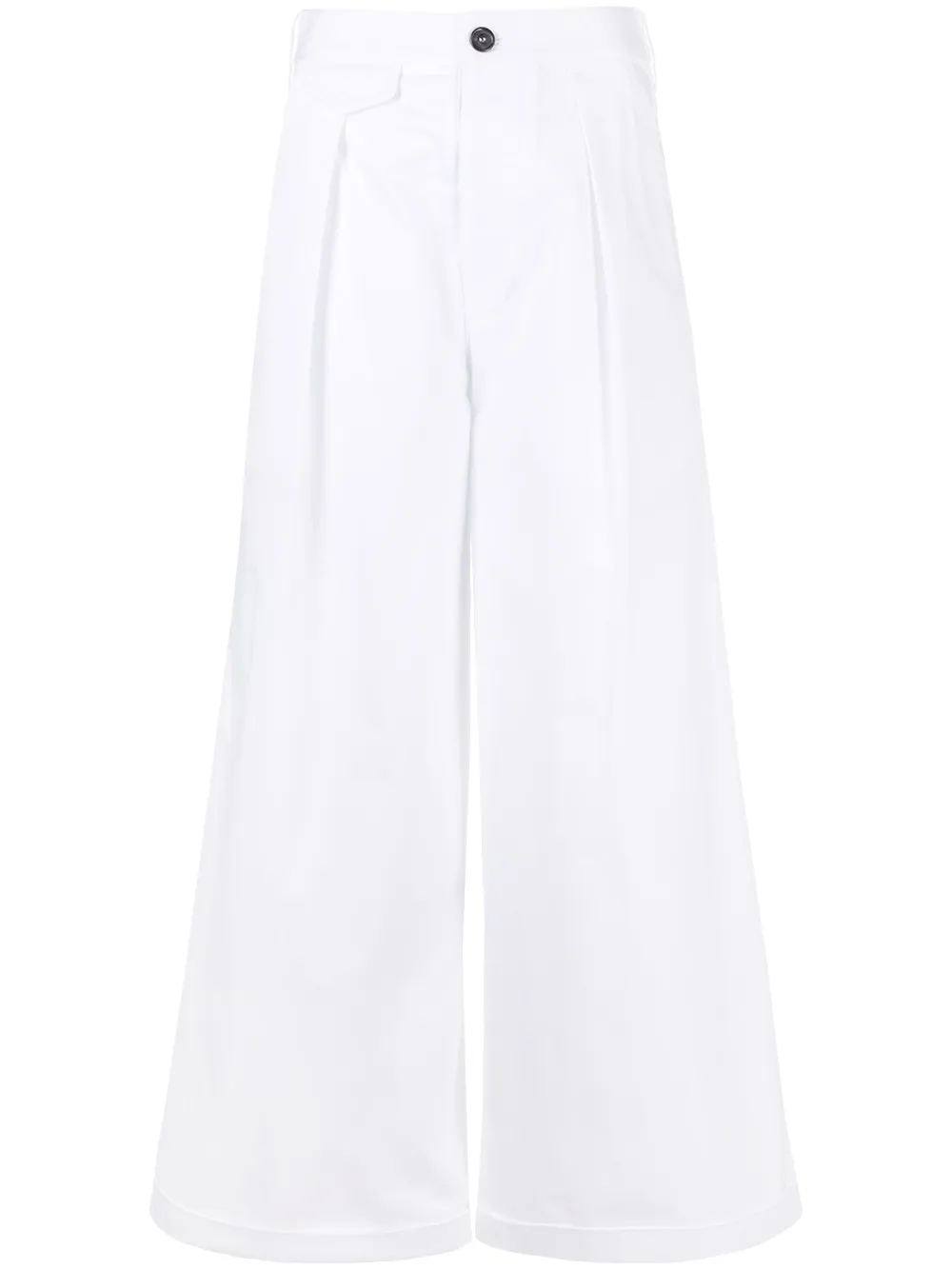 Image 1 of Dsquared2 wide-leg cotton trousers