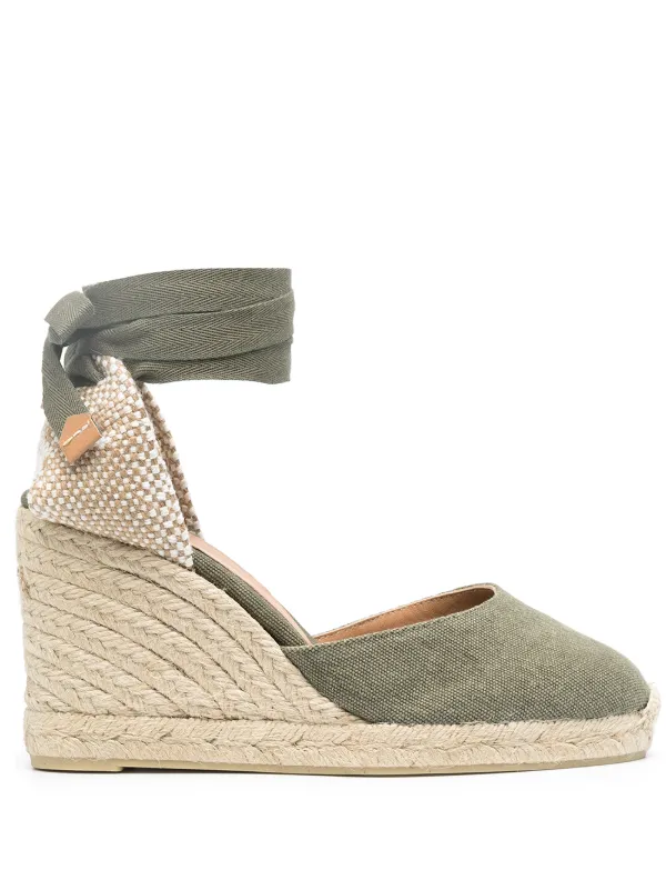 castaner green espadrilles