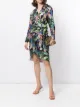 Image 2 of Milly botanical-print wrap dress
