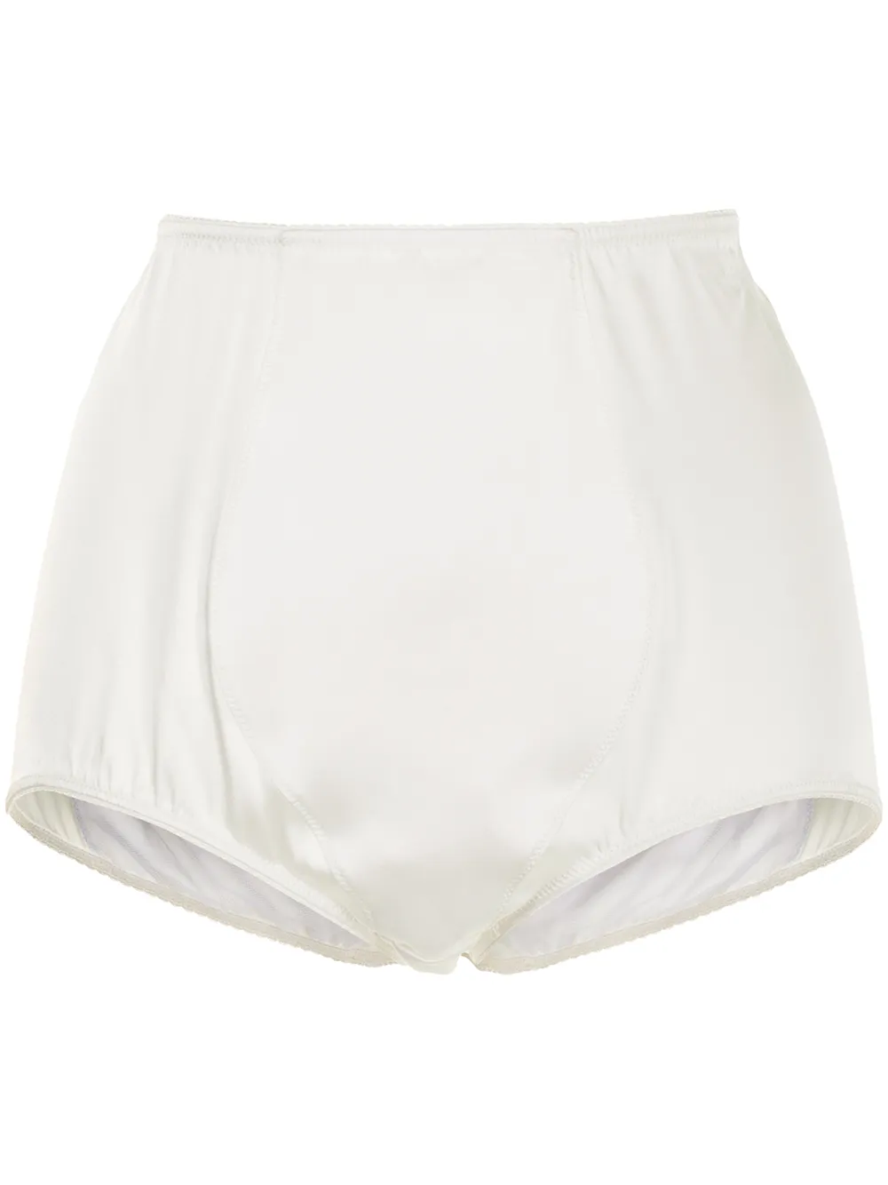 Dolce & Gabbana calzones con tiro alto - Blanco