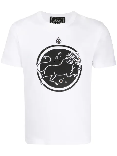 10 CORSO COMO Lion print T-shirt