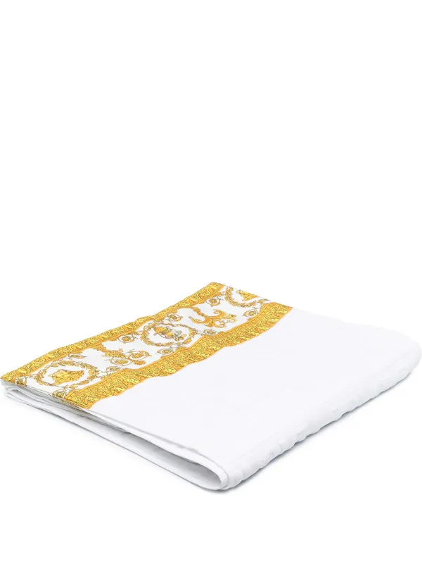 Versace メデューサ タオル | ホワイト | FARFETCH JP