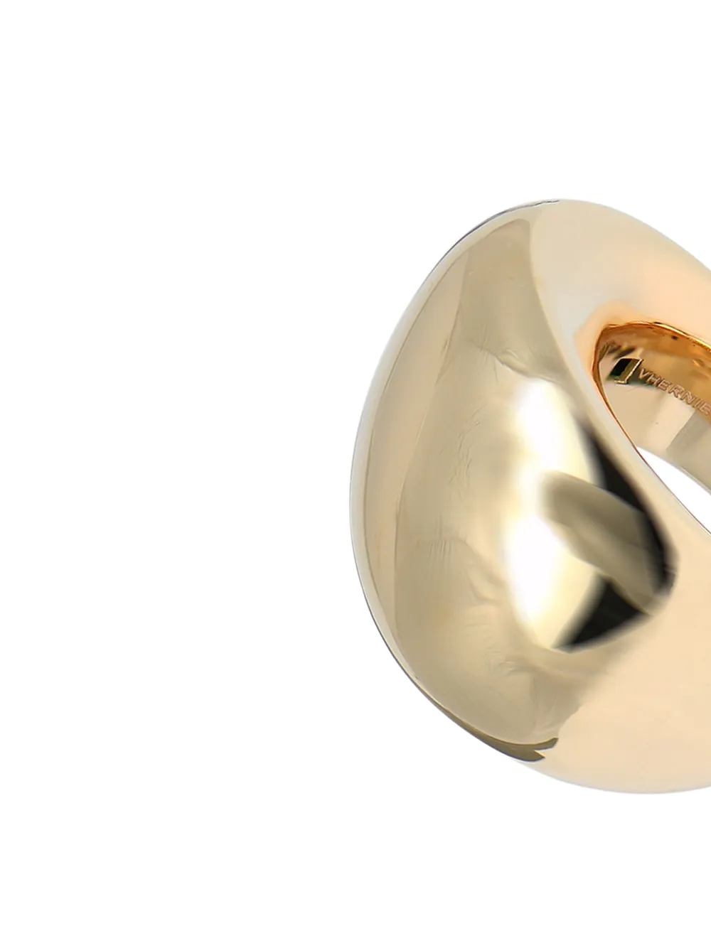 фото Vhernier кольцо pirouette из розового золота