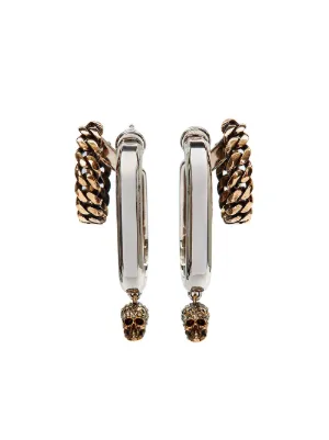 alexander mcqueen earrings sale