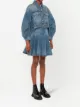 Alexander McQueen cocoon sleeve denim jacket