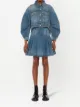 Image 2 of Alexander McQueen cocoon sleeve denim jacket