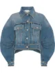 Image 1 of Alexander McQueen cocoon sleeve denim jacket