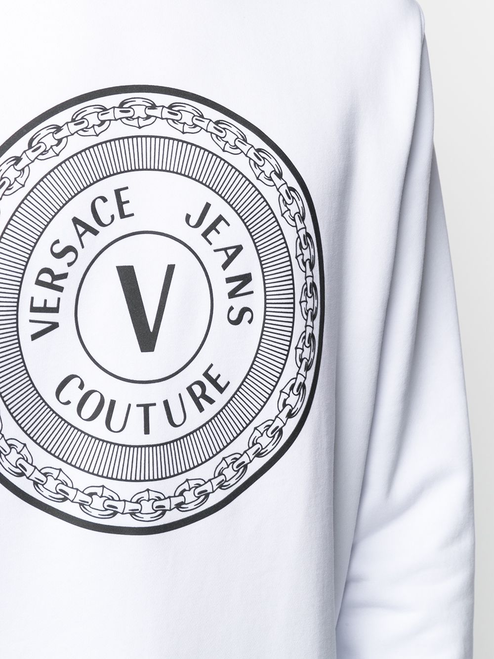 фото Versace jeans couture толстовка с логотипом