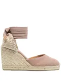 Castañer Carina 90mm wedge espadrilles - Pink