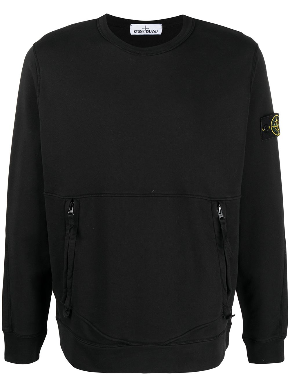 фото Stone island толстовка с нашивкой-логотипом