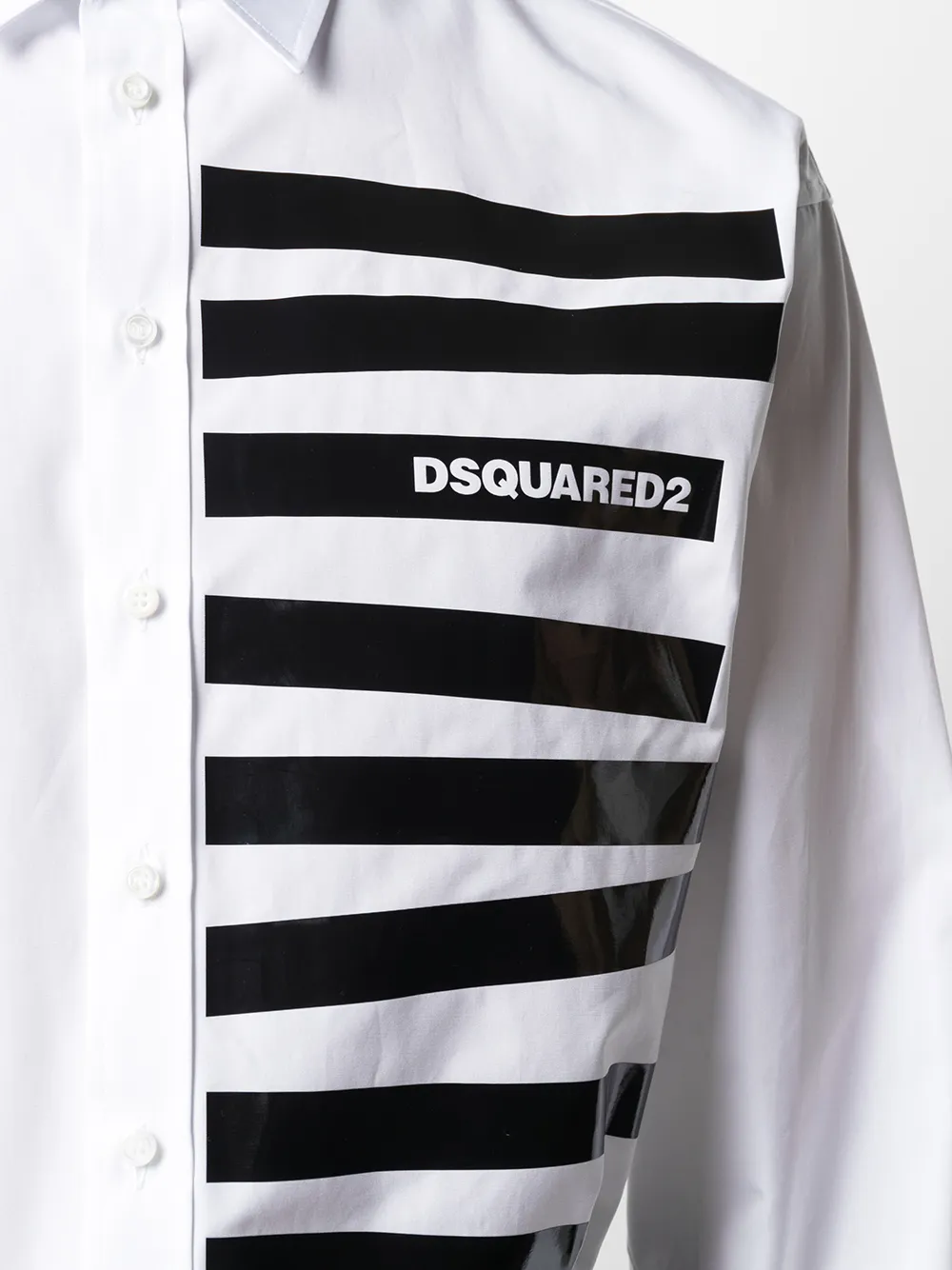 фото Dsquared2 рубашка с полосками