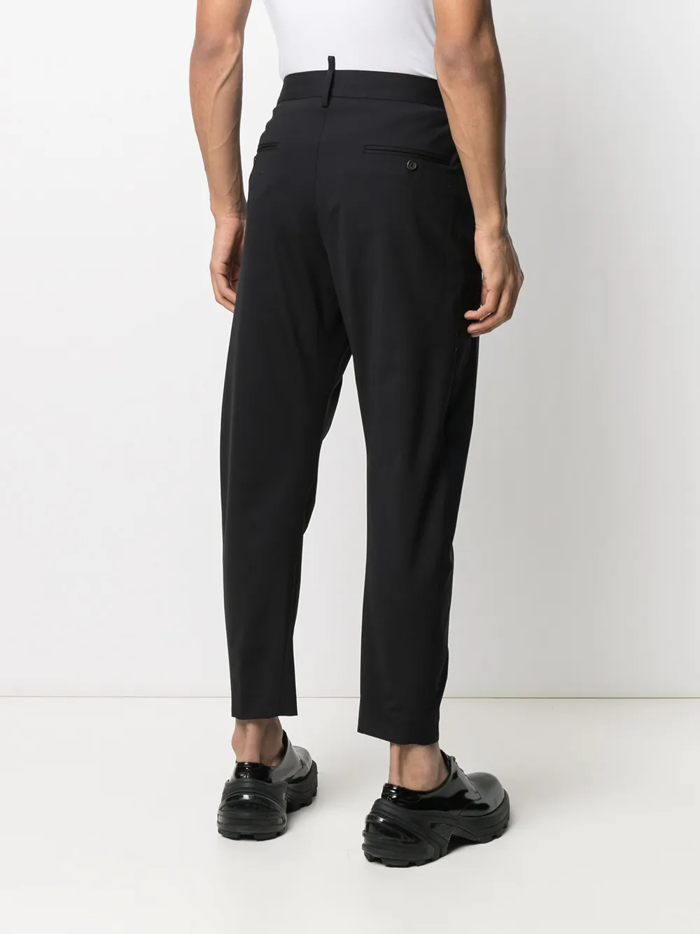 Dsquared2 Side Logo Tapered Trousers - Farfetch